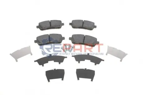 Фото 1 — Колодки гальмівні (передні) Suzuki Swift 10- Delphi (LP2069) Фото Колодки гальмівні (передні) Suzuki Swift 10- Delphi (LP2069) зображення 1