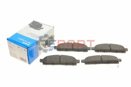 Фото Колодки гальмівні (передні) Nissan NV200 10- Delphi (LP2074) зображення 1