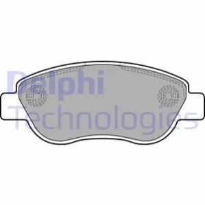 Тормозные колодки, дисковые. Delphi LP2075