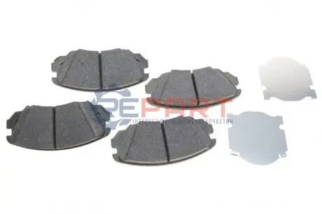 Фото Тормозные колодки, дисковые. Delphi (LP2080) изображение 1