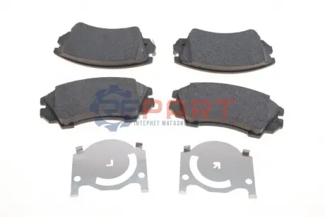 Фото Колодки гальмівні (передні) Opel Astra J 12-/Insignia 08- Delphi (LP2081) зображення 1