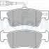 Комплект гальмівних колодок задн, VW TOUAREG 2.5D-6.0 10.02-05.10 Delphi (LP2086) зображення 1