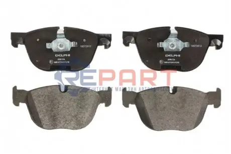 Фото Тормозные колодки, дисковые. Delphi (LP2090) изображение 1