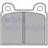 Комплект гальмівних колодок передн, MERCEDES /8 (W114), /8 (W115), CABRIOLET (W111, W112), COUPE (W111, W112), HECKFLOSSE (W110), HECKFLOSSE (W111, W112), PAGODE (W113) 1.6-6.3 06.59-10.15 Delphi (LP20) зображення 1