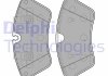 Гальмівні колодки, дискові - Delphi LP2125 (0044204020, 1644200820, 164420082028)