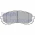 Комплект гальмівних колодок передн, SUBARU IMPREZA 1.5/1.6 10.00 Delphi (LP2128) зображення 1