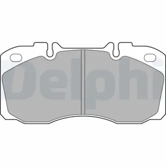 Колодки гальмівні (передні) Iveco Daily IV/V/VI 06 Delphi LP2138