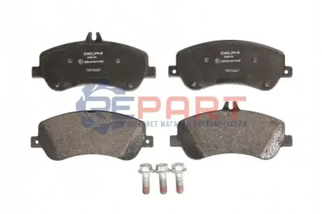 Фото Колодки гальмівні (передні) MB GLK-class (X204) 08- Delphi (LP2146) зображення 1