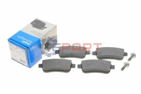 Фото Тормозные колодки, дисковые. Delphi (LP2153) изображение 1