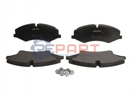Фото Колодки гальмівні (передні) Land Rover Discovery IV/V 09-/Range Rover III/IV/Sport I/II 06- Delphi (LP2176) зображення 1