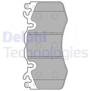 Фото 1 — Тормозные колодки, дисковый тормоз.) Delphi (LP2187) Фото Тормозные колодки, дисковый тормоз.) Delphi (LP2187) изображение 1