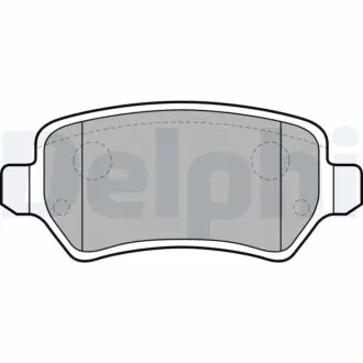 Тормозные колодки, дисковый тормоз.) Delphi LP2209 Купить в Украине