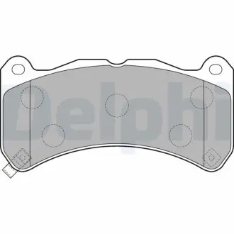 Тормозные колодки, дисковые. Delphi LP2211
