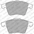 Комплект гальмівних колодок, дискове гальмо LP2224