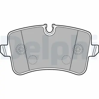 Комплект гальмівних колодок задн, AUDI A8 D4 2.0-6.3 11.09-01.18 Delphi LP2226
