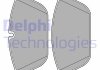 Гальмівні колодки, дискові Delphi LP2239 (фото 1)