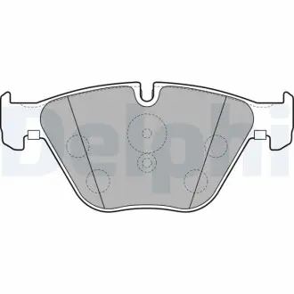 Комплект гальмівних колодок передн, BMW 5 (E60), 5 (E61), 5 (F10), 5 (F11), 5 GRAN TURISMO (F07), 6 (E63), 6 (E64), 6 (F12), 6 (F13), 6 GRAN COUPE (F06), 7 (E65, E66, E67) 2.0-4.0 09.02-10.18 Delphi LP2245 Купити в Україні