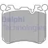 Комплект гальмівних колодок передн, BMW X5 (E70), X5 (F15, F85), X6 (E71, E72), X6 (F16, F86) 2.0-4.4 07.09-07.19 Delphi (LP2287) зображення 1