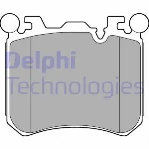 Комплект гальмівних колодок передн, BMW X5 (E70), X5 (F15, F85), X6 (E71, E72), X6 (F16, F86) 2.0-4.4 07.09-07.19 Delphi LP2287