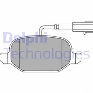 Тормозные колодки, дисковый тормоз.) Delphi LP2300