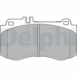 Комплект гальмівних колодок передн, MERCEDES CLS (C218), CLS SHOOTING BRAKE (X218), E T-MODEL (S212), E (W212) 3.0-5.5 01.09-12.17 Delphi LP2304 Купити в Україні