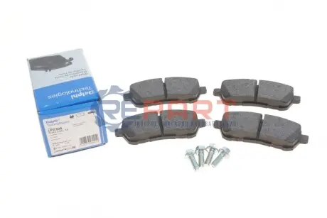 Фото 1 — Колодки гальмівні (передні) Suzuki Swift 10- Delphi (LP2306) Фото Колодки гальмівні (передні) Suzuki Swift 10- Delphi (LP2306) зображення 1