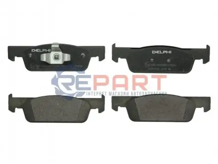 Фото Колодки гальмівні (передні) Dacia Logan/Renault Clio 12- Delphi (LP2479) зображення 1