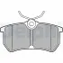 Комплект гальмівних колодок задн, FORD FIESTA, FIESTA V, FIESTA VI, FOCUS I, PUMA FORD USA FOCUS, FOCUS ZX3, FOCUS ZX5 1.0-2.0 08.98-04.17 Delphi (LP2480) зображення 1