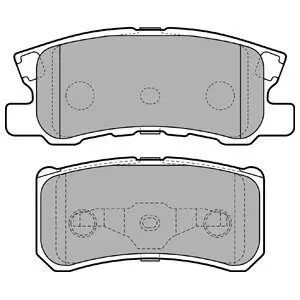 Фото Тормозные колодки, дисковые. Delphi (LP2483) изображение 1