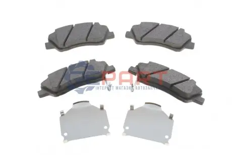 Колодки гальмівні (передні) Hyundai Accent IV/Kia Rio 10- Delphi LP2497 Купити в Україні