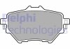 Гальмівні колодки, дискові - Delphi LP2505 (16O9OOO68O, 1609000680, 95525378)