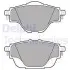 Фото Комплект гальмівних колодок задн, DS DS 4 II, DS 7, DS 9 CITROEN C4 GRAND PICASSO II, C4 II, C4 PICASSO II, C4 SPACETOURER, C5 AIRCROSS, C5 X, GRAND C4 SPACETOURER 1.2-Electric 02.13 Delphi (LP2509) зображення 1