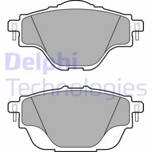 Гальмівні колодки, дискові - (16O9OOO98O, 1609000980, 1619791280) Delphi LP2509