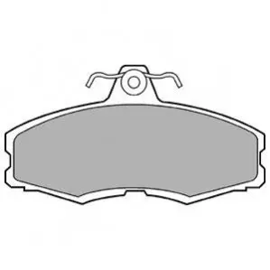 Фото Тормозные колодки Delphi (LP250) изображение 1