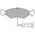Комплект гальмівних колодок, дискове гальмо LP255