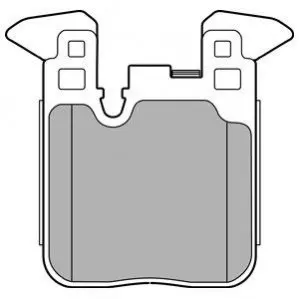 Комплект гальмівних колодок задн, BMW 1 (F20), 1 (F21), 2 (F22, F87), 2 (F23), 3 (F30, F80), 3 (F31), 3 GRAN TURISMO (F34), 4 (F32, F82), 4 (F33, F83), 4 (G22, G82) 1.5-3.0H 07.11 Delphi LP2660 Купити в Україні