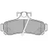 Фото Комплект гальмівних колодок задн, VOLVO 340-360 TOYOTA AVALON, CAMRY, RAV 4 III, RAV 4 IV 2.0-3.5 08.84 Delphi (LP2700) зображення 1