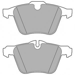 Дискові гальмівні колодки Delphi LP2766