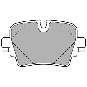 Комплект гальмівних колодок задн, JAGUAR F-TYPE, XJ 2.0-5.0 10.09- Delphi LP2767