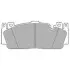 Комплект тормозных колодок передн, BMW 2 (F22, F87), 3 (F30, F80), 3 (G21, G81), 4 (F32, F82), 4 (F33, F83), 4 (G22, G82), 5 (F10), 6 (F12), 6 (F13), 6 GRAN COUPE (F06) 3.0/4.4 09.11- Delphi (LP3156) изображение 1