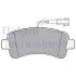 Комплект гальмівних колодок задн, CITROEN JUMPER III FIAT DUCATO OPEL MOVANO C PEUGEOT BOXER TOYOTA PROACE MAX 2.0D-Electric 04.06 Delphi (LP3185) зображення 1