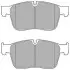 Комплект гальмівних колодок передн, JAGUAR F-PACE, I-PACE, XE, XF II, XF SPORTBRAKE LAND ROVER RANGE ROVER VELAR 2.0-Electric 03.15- Delphi (LP3187) зображення 1
