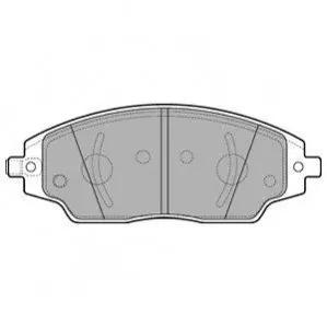 Фото Колодки гальмівні (передні) Chevrolet Aveo 11- Delphi (LP3192) зображення 1