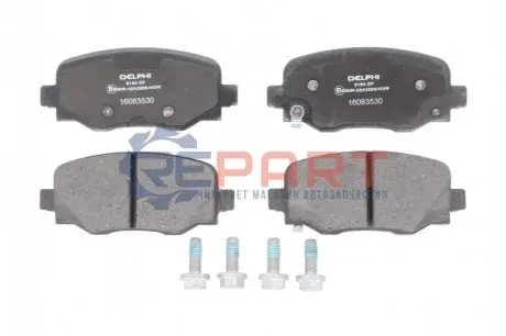 Фото 1 — Колодки гальмівні (задні) Fiat 500X/Jeep Renegade 14- Delphi (LP3194) Фото Колодки гальмівні (задні) Fiat 500X/Jeep Renegade 14- Delphi (LP3194) зображення 1