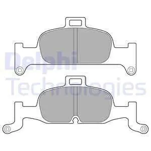 Фото Колодки гальмівні (передні) Audi A4/A5/A6/A7/Q5 15- Delphi (LP3239) зображення 1