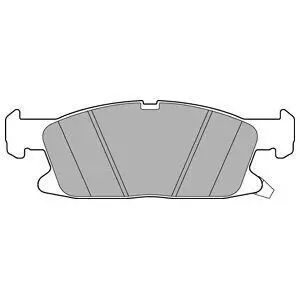 Фото Колодки гальмівні (передні) Ford Galaxy III/S-Max 15- Delphi (LP3241) зображення 1