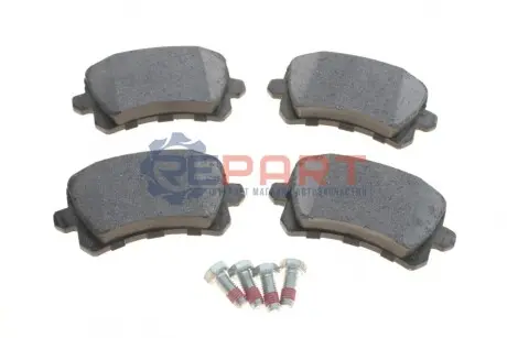 Фото Колодки гальмівні (задні) Audi A6/VW Passat/CC 1.8TSI/2.0TDI 05- Delphi (LP3247) зображення 1