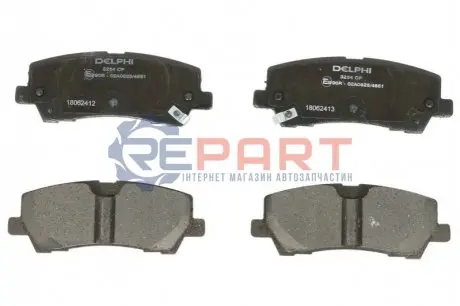 Тормозные колодки, дисковые. Delphi LP3254 Купить в Украине