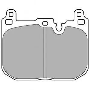 Комплект гальмівних колодок передн, MINI (F55), (F56), (F57), CLUBMAN (F54), COUNTRYMAN (F60) 1.2-2.0D 09.13 Delphi LP3259