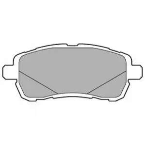 Комплект гальмівних колодок передн, FORD KA+ III 1.2/1.5D 06.16 Delphi LP3279